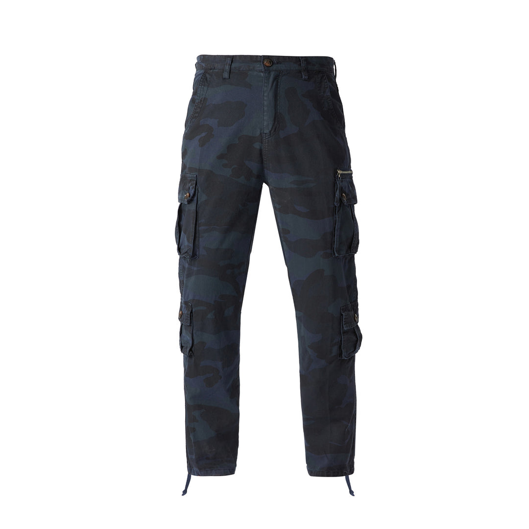 Herren funktionale Cargohose mit vielen Taschen Aliams
