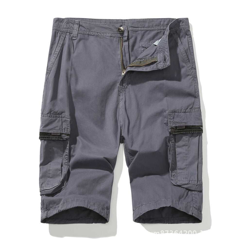 Herren Cargo-Shorts mit seitlichen Cargotaschen und bequemem Schnitt Aliams