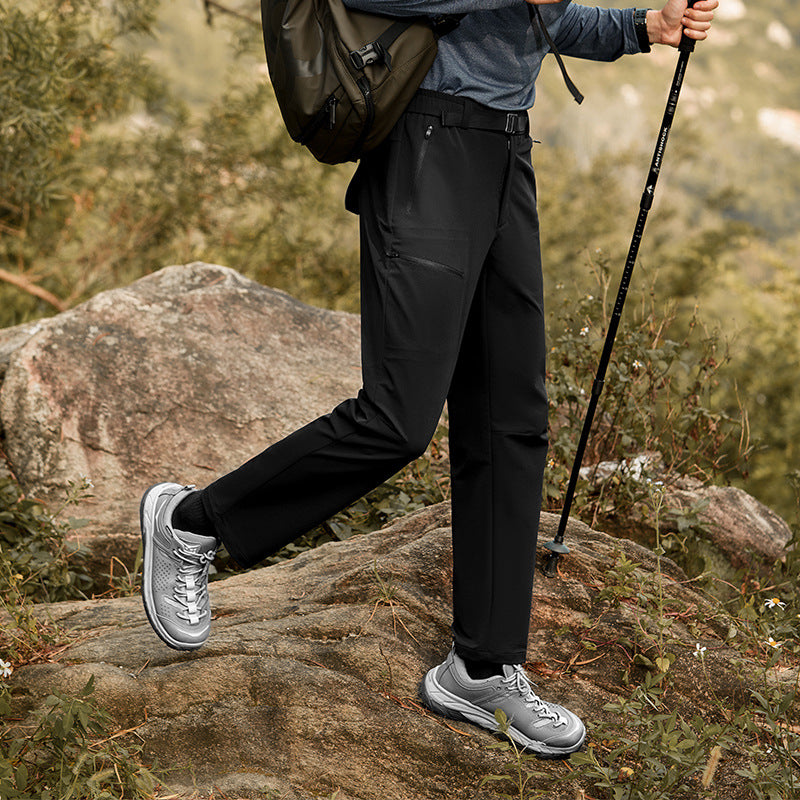 Herren Multifunktionale Outdoor-Hose mit praktischen Reißverschlusstaschen Aliams