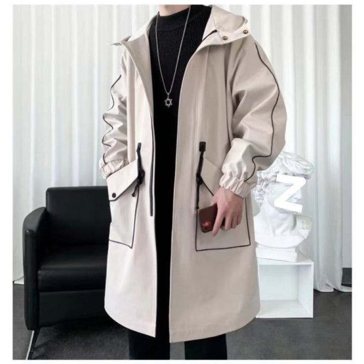 Unisex Funktionsjacke mit verstellbarem Kapuzenbund und praktischen Taschen Aliams