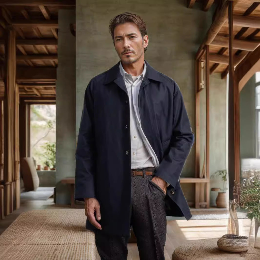 Herren Übergangsjacke mit leichtem Baumwollmaterial Aliams