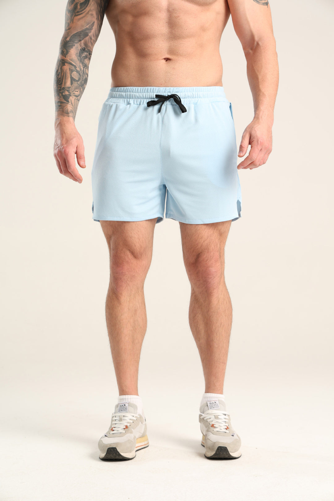 Herren Sportliche Schwimmshorts mit atmungsaktivem Material und verstellbarem Bund Aliams