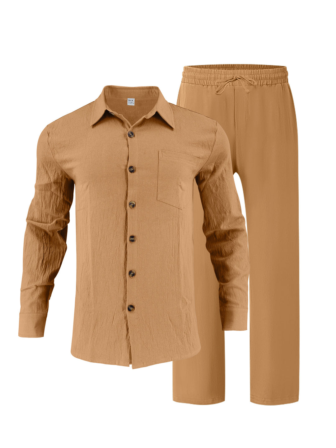 Herren elegante Hemd und Freizeithose Set Aliams