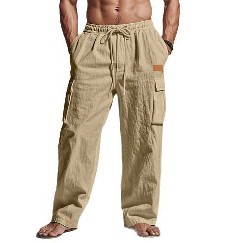 Herren Cargo-Hose mit praktischen Seitentaschen Aliams