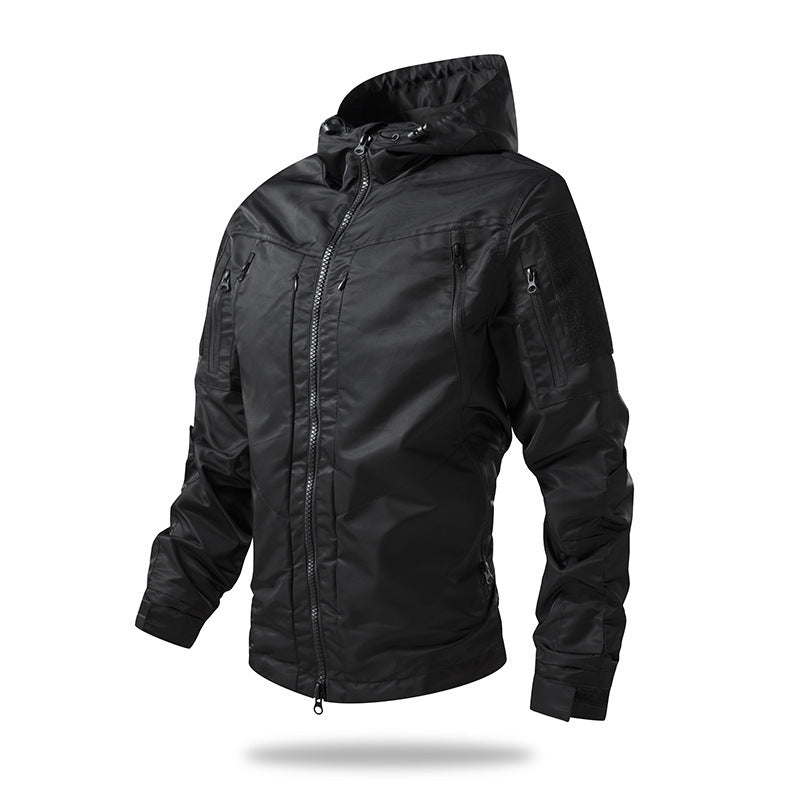 Herren technische Outdoorjacke mit atmungsaktiver Membran Aliams