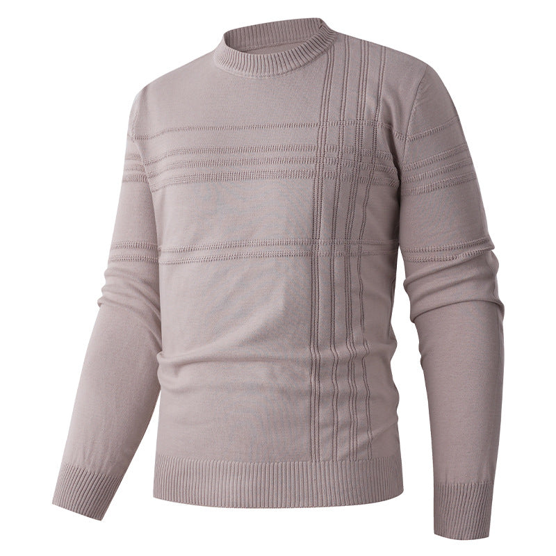 Herren feiner Strickpullover mit strukturiertem Design Aliams