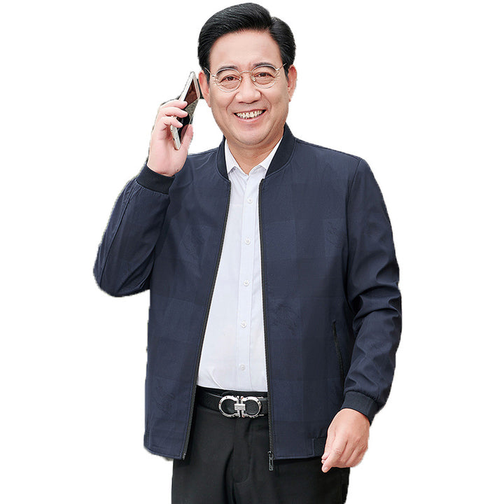 Herren Freizeitjacke mit moderner Passform und praktischen Reißverschlusstaschen Aliams