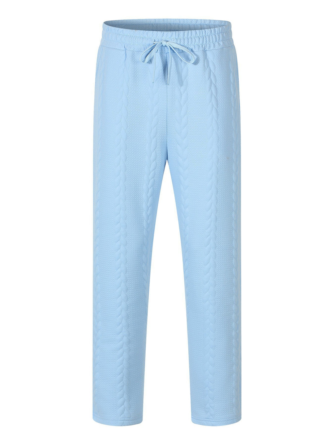 Herren Freizeitliche Stretch-Hose mit Kordelzug und strukturiertem Design Aliams