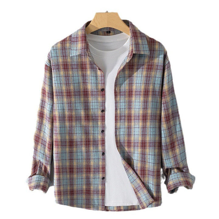 Herren kariertes Freizeithemd Aliams