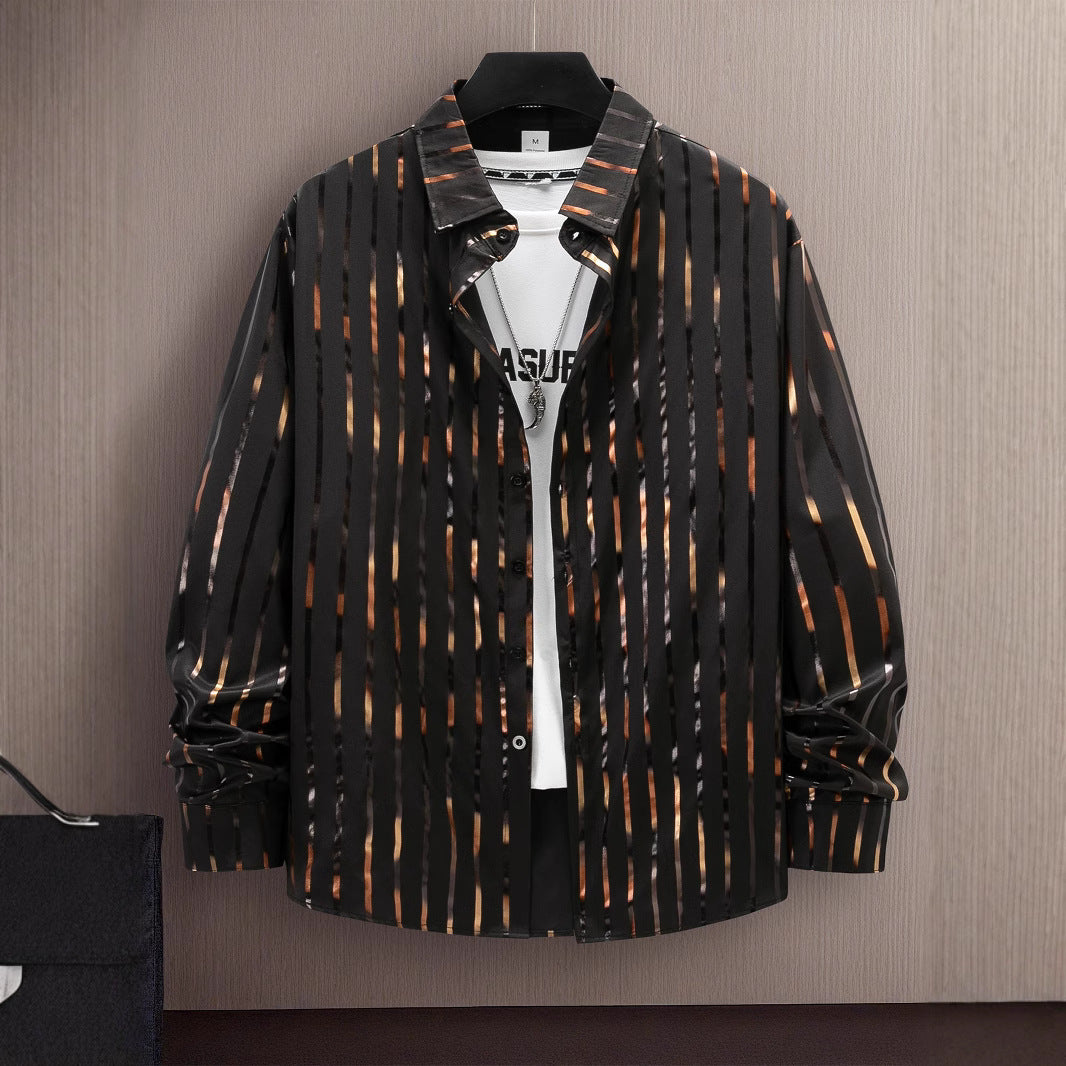 Herren Freizeithemden mit strukturiertem Design und eleganten Akzenten Aliams