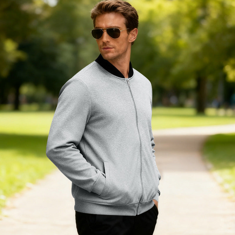 Herren Sportliche Bomberjacke Aliams