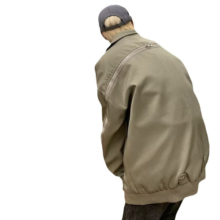 Unisex lässige Utility-Jacke mit funktionsgerechten Details Aliams