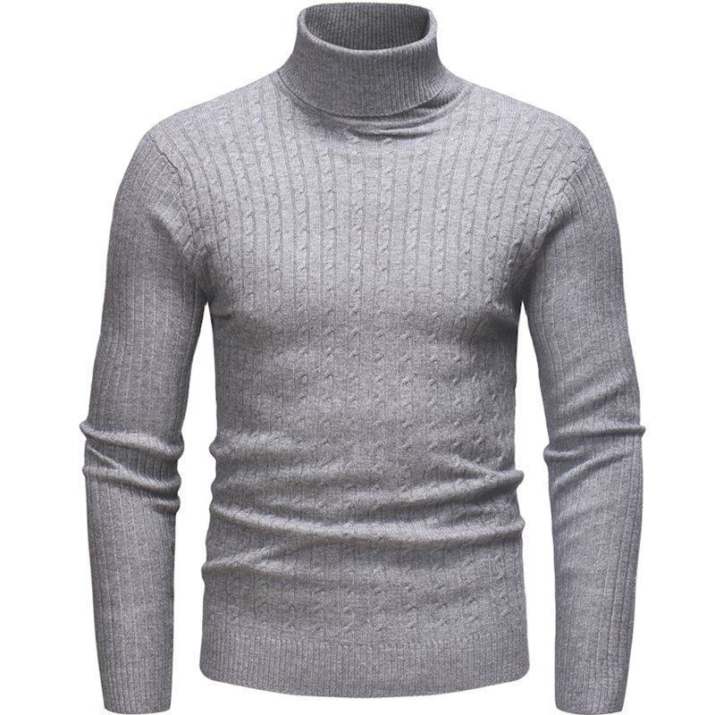Herren feinstrick Rollkragenpullover Aliams