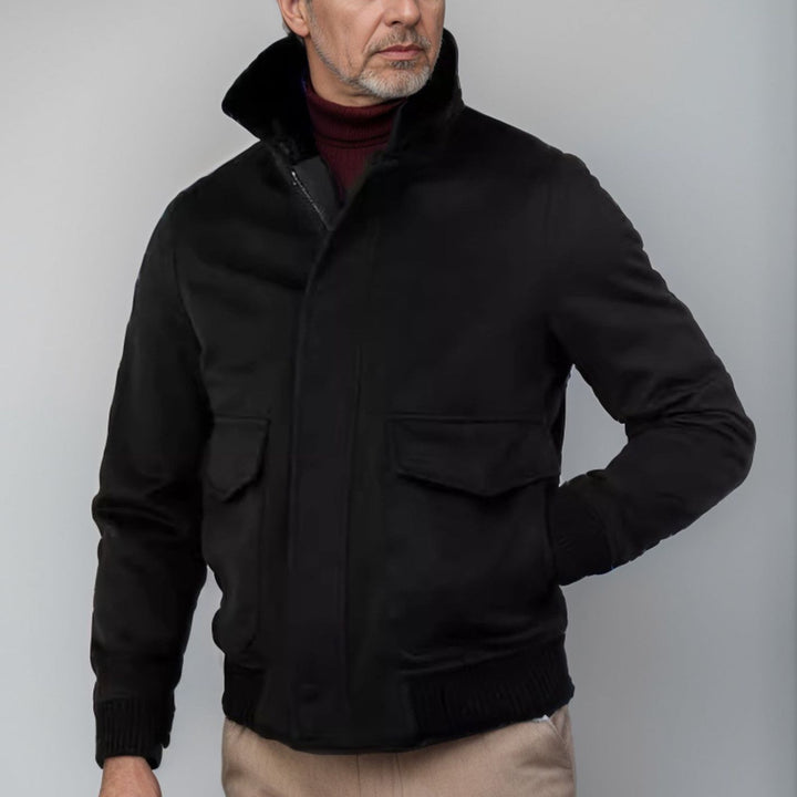 Herren raffinierte Übergangsjacke im modernen Urban-Style Aliams