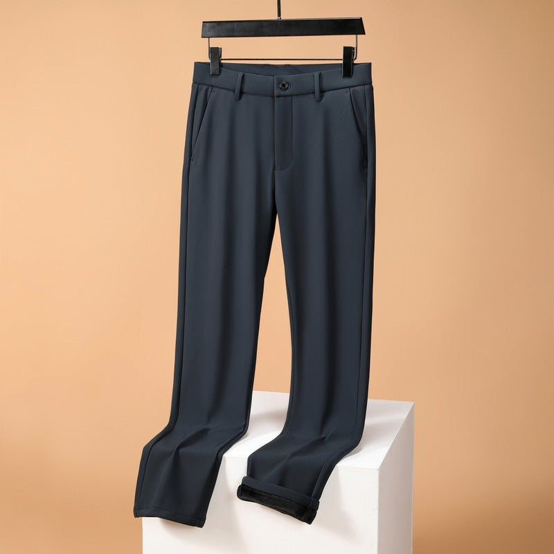 Herren eleganter Business-Hose mit zeitgemäßem Schnitt und komfortablem Bund Aliams