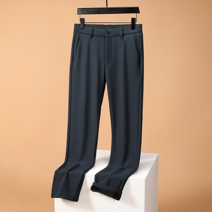 Herren eleganter Business-Hose mit zeitgemäßem Schnitt und komfortablem Bund Aliams