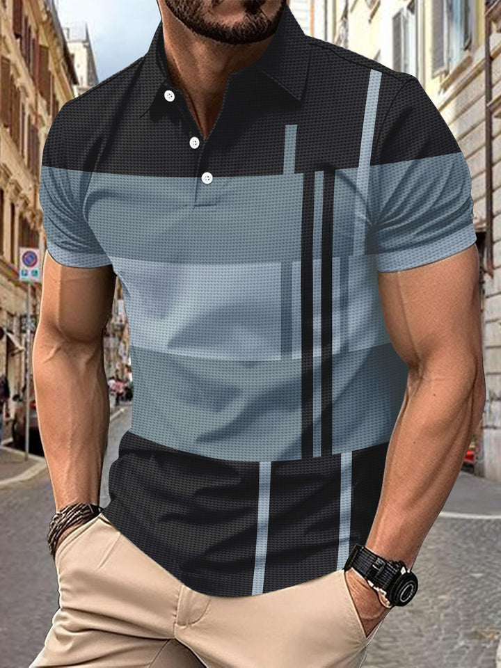Herren Sportliches Piqué-Poloshirt Aliams