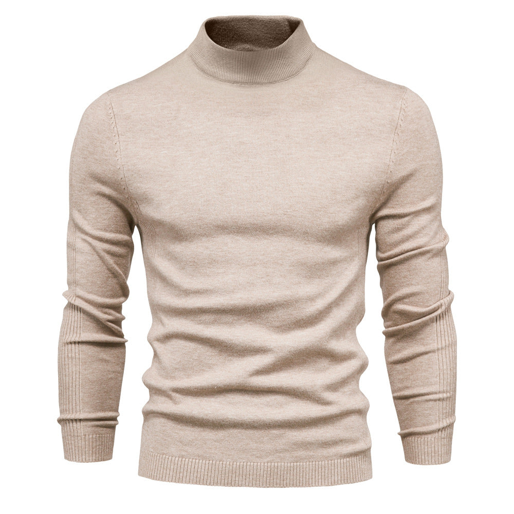 Herren Hochwertiger Rollkragenpullover Aliams