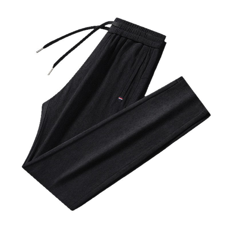 Herren Bequeme Freizeithose mit verstellbarem Gummibund Aliams