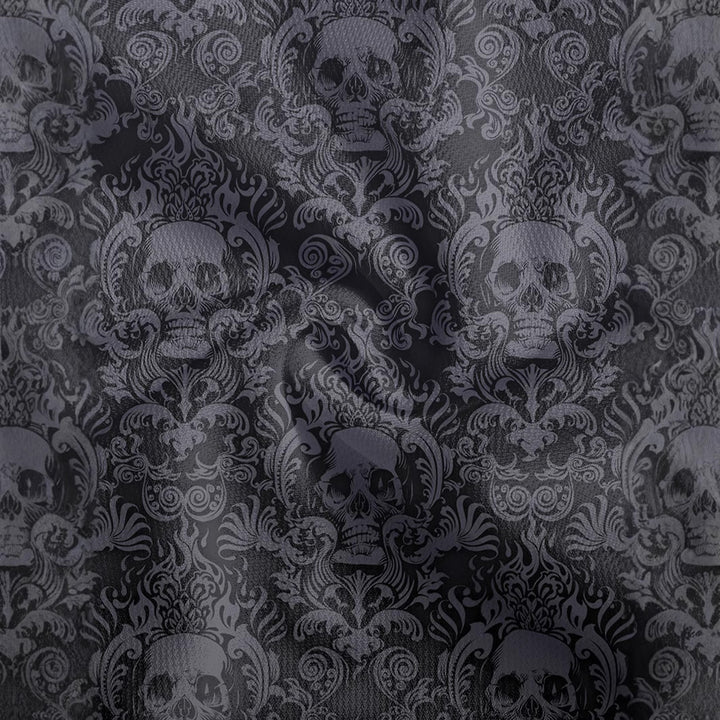 Herren Kurzarm Poloshirt mit einzigartigem Totenkopf-Design und atmungsaktivem Material Aliams