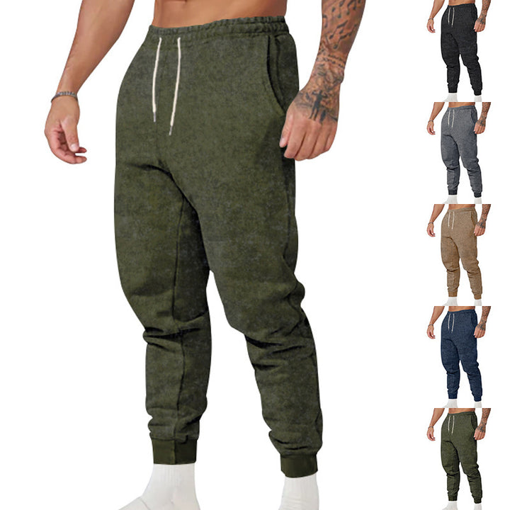 Herren bequeme Sweatpants mit elastischem Bund und sportlichem Style Aliams