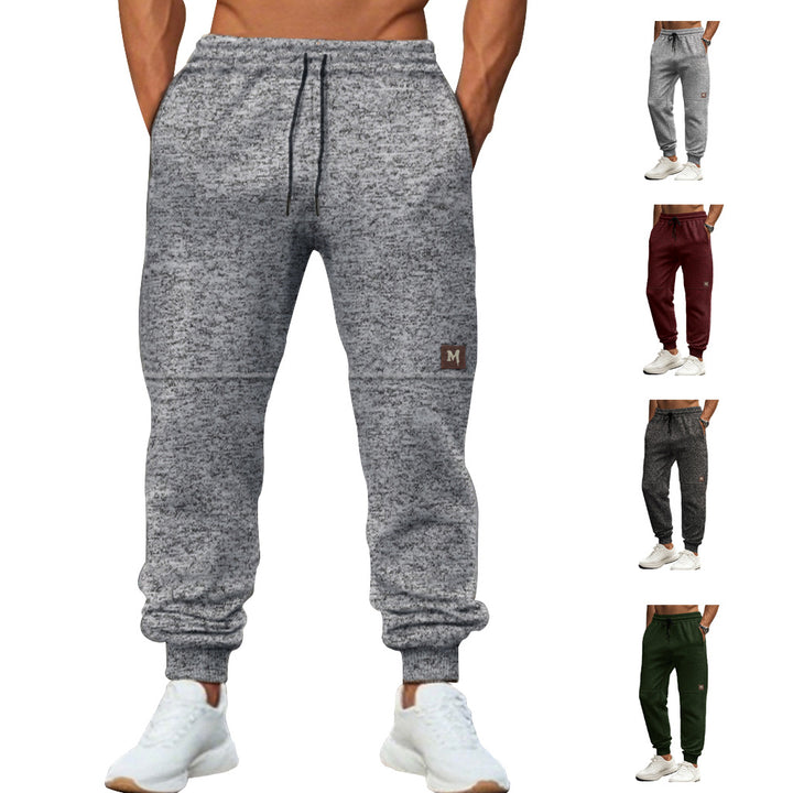 Herren Sportliche Sweatpants mit atmungsaktiver Struktur und elastischem Bund Aliams