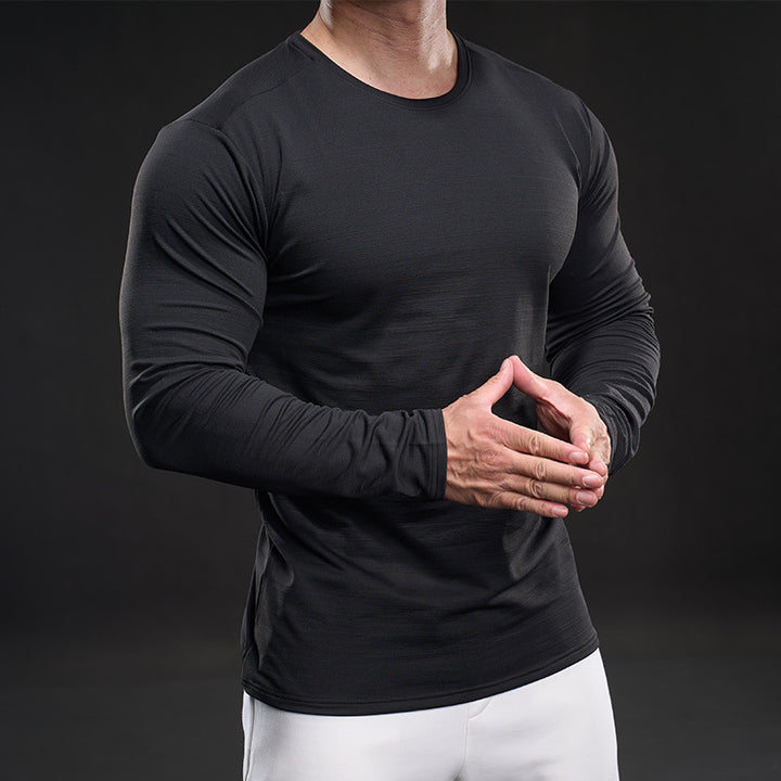 Herren sportliches Langarm-Funktionsshirt Aliams 1762673448