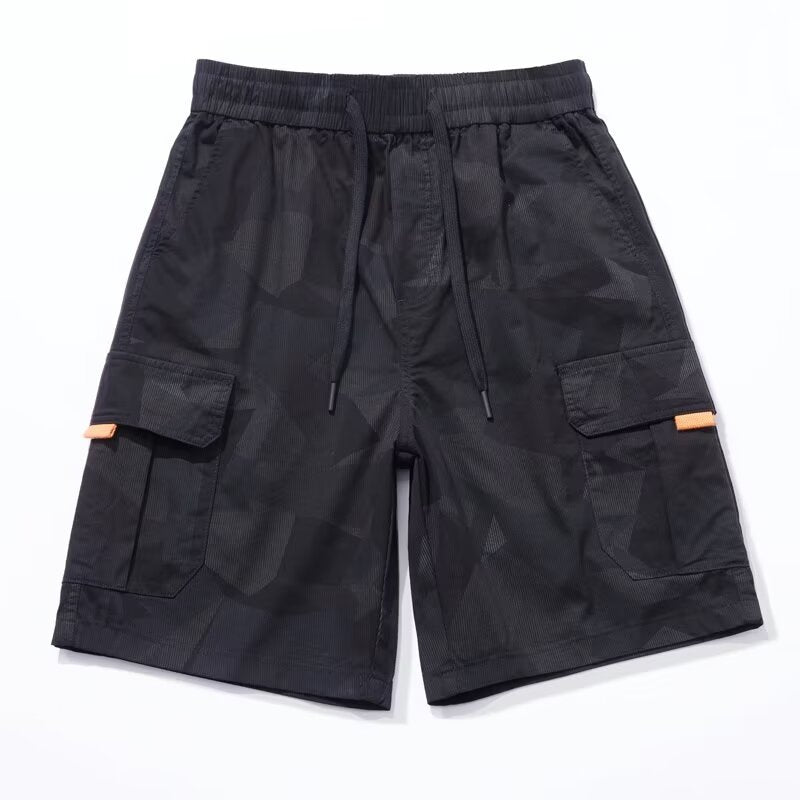Herren Cargo-Shorts mit multifunktionalen Taschen und moderner Camouflage-Optik Aliams
