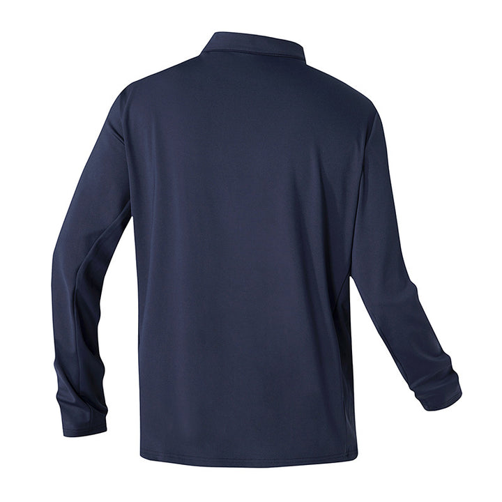 Herren Atmungsaktives Funktionsshirt mit halbem Reißverschluss Aliams