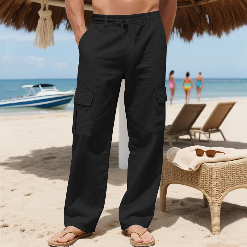 Herren Cargo-Hose im lässigen Strandlook von Aliams