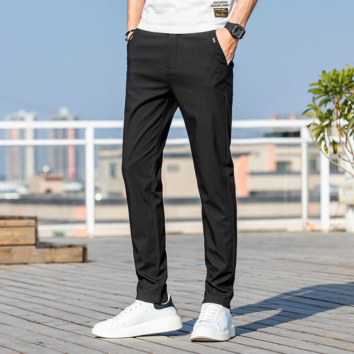 Herren Sportliche Slim-Fit Jogginghose Aliams