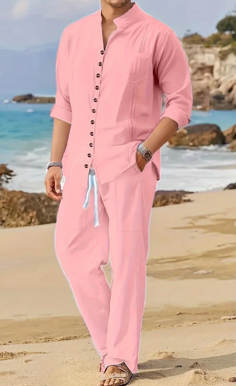 Herren Entspanntes Strandbekleidungsset Aliams