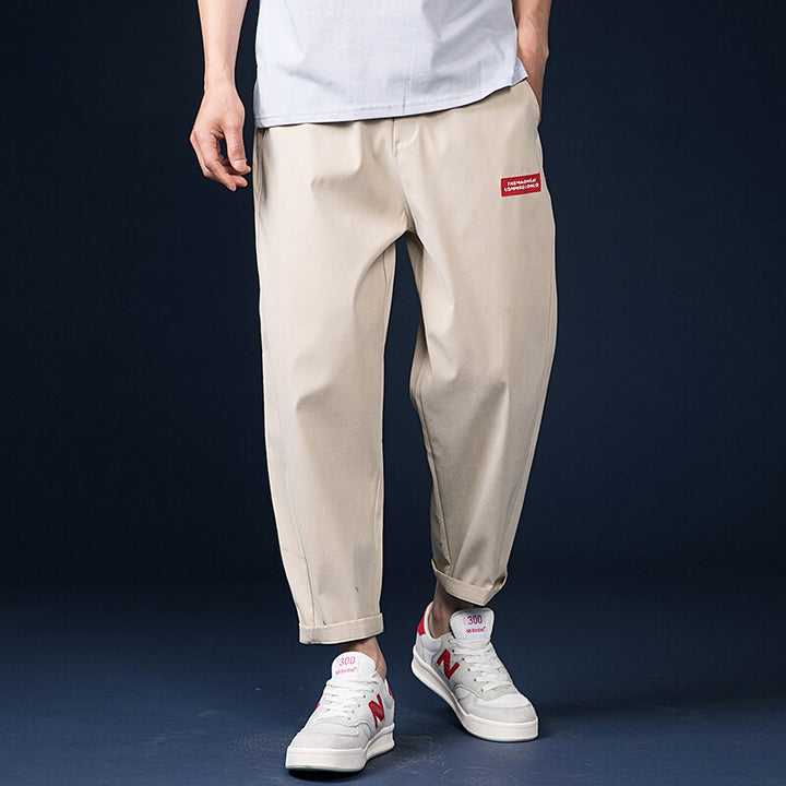 Herren Freizeithose mit lässigem Schnitt und praktischem Kordelzug Aliams