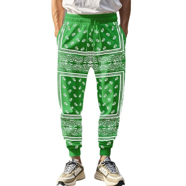 Herren unkomplizierte Jogginghose im Bandana-Stil Aliams
