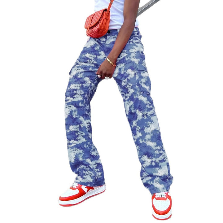 Herren Camouflage Cargo-Hose Aliams