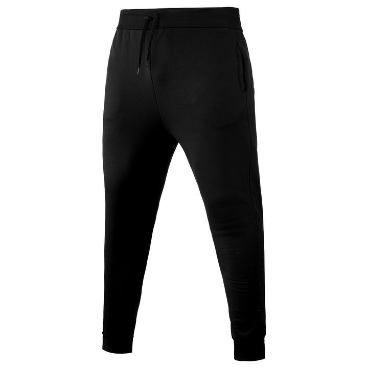 Herren Fleece Jogginghose mit elastischem Bund und seitlichen Taschen Aliams