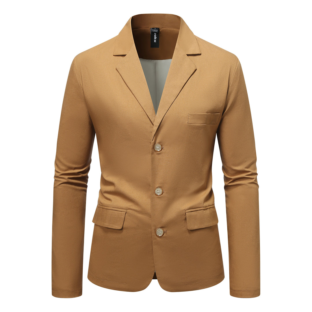 Herren eleganter Blazer mit praktischen Taschen und stilvollem Schnitt Aliams