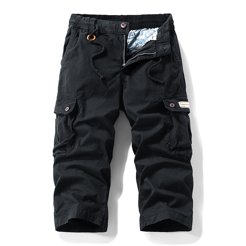 Herren Cargo-Shorts mit flexibler Passform und multifunktionalen Taschen Aliams