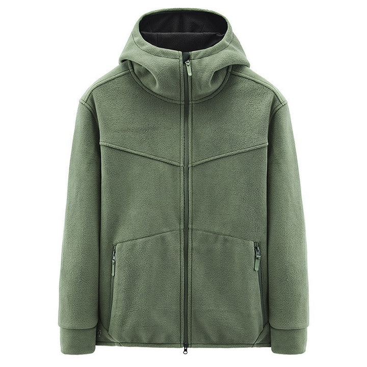 Herren Fleecejacke mit kuscheligem Innenfutter und praktischen Taschen Aliams
