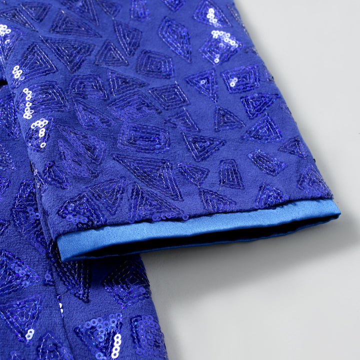 Herren glitzernder festlicher Blazer Aliams