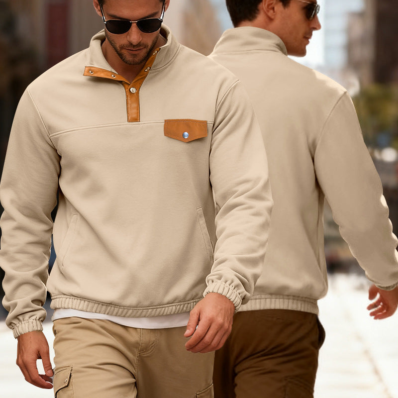 Herren sportlicher Pullover Aliams