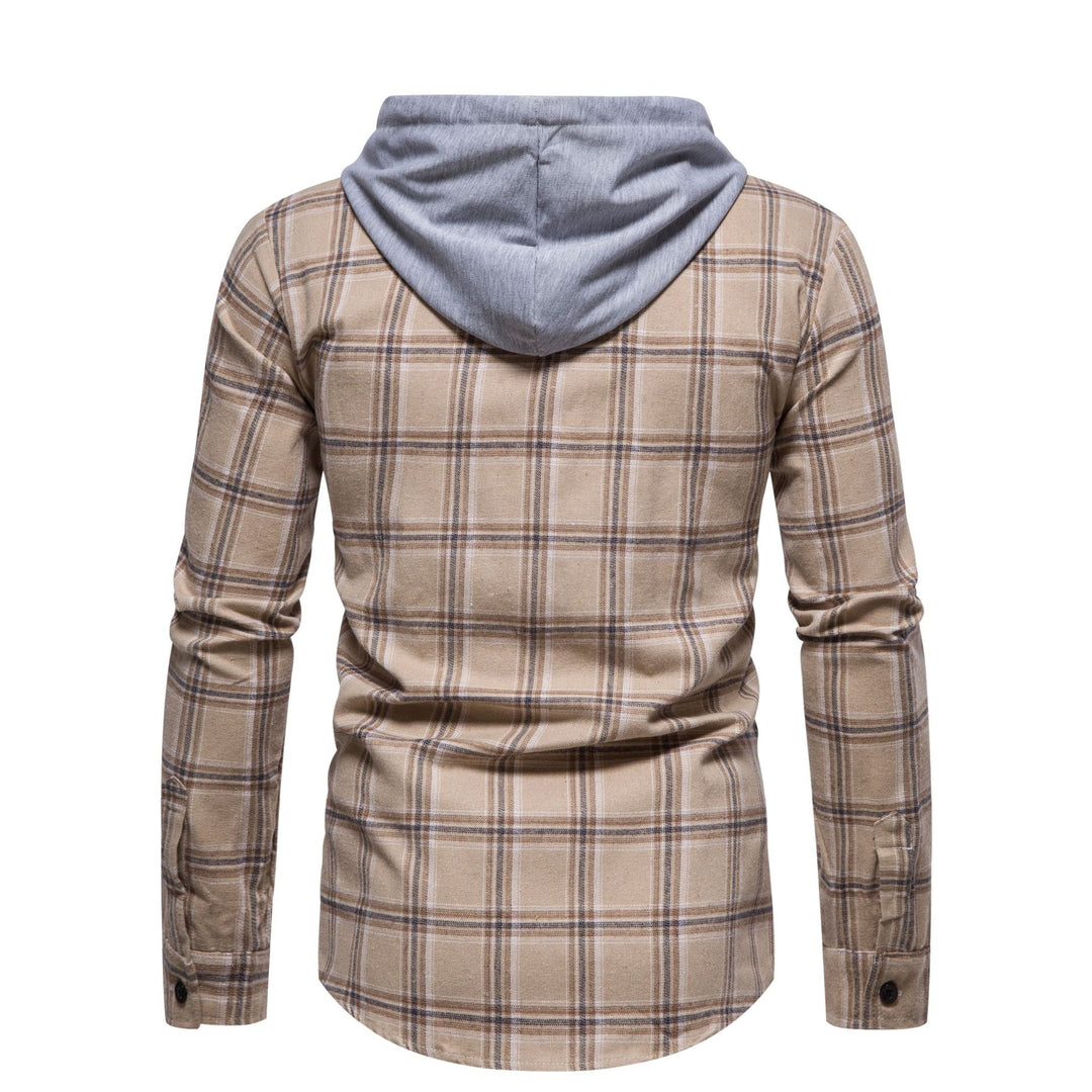 Herren Schultertunika mit integriertem Kapuzendesign Aliams