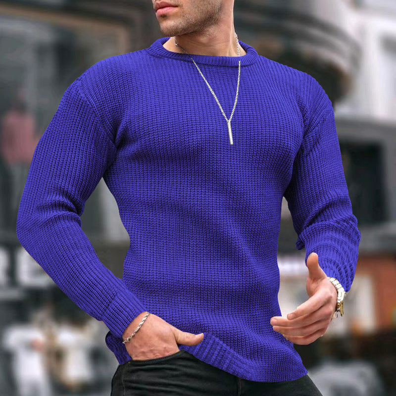 Herren Strickpullover mit strukturiertem Muster Aliams