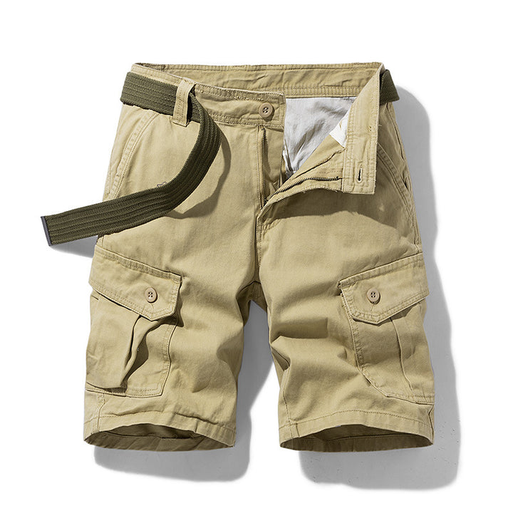 Herren bequeme Cargo-Shorts mit Belüftungsöffnungen Aliams