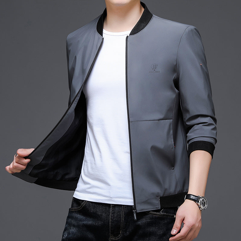 Herren stilvolle Freizeitjacke mit praktischen Einsätzen Aliams