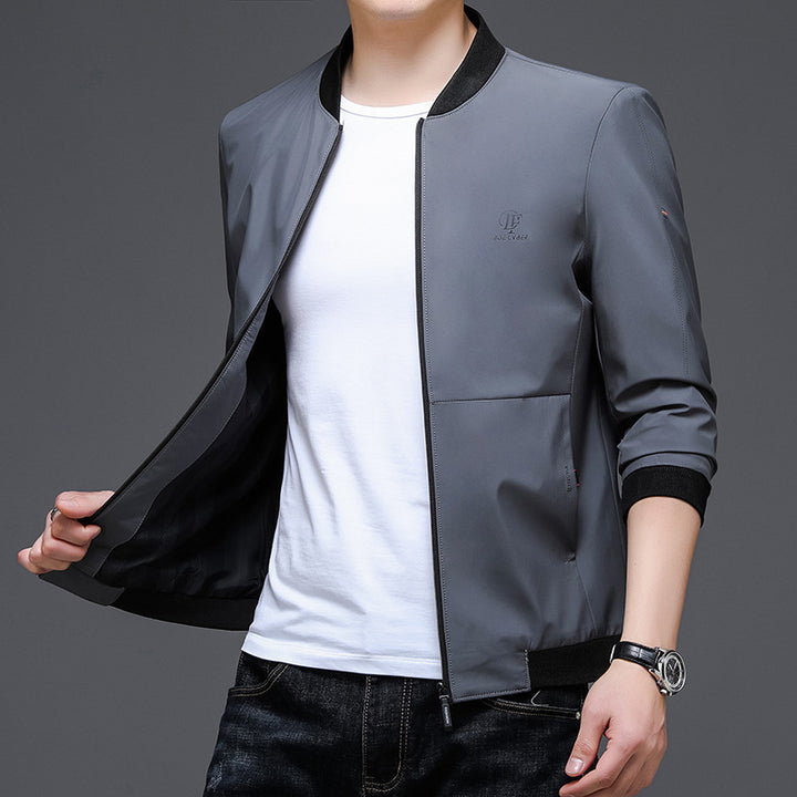 Herren stilvolle Freizeitjacke mit praktischen Einsätzen Aliams