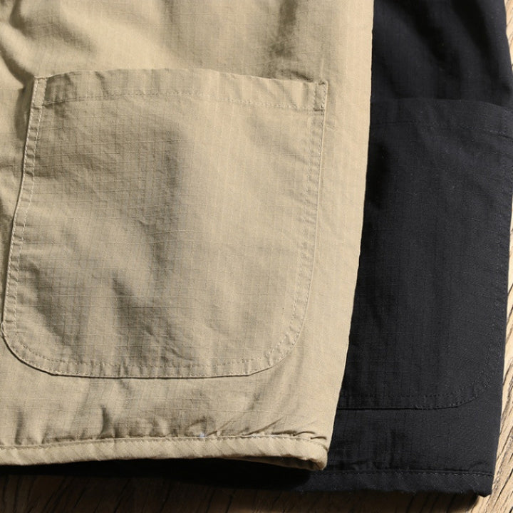 Herren gesteppte Freizeitjacke mit praktischem Kragen und innovativen Innenfutter Aliams