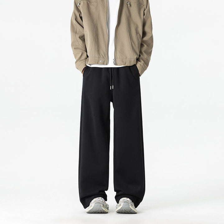 Herren Bequeme und lässige Freizeithosen mit weitem Schnitt Aliams