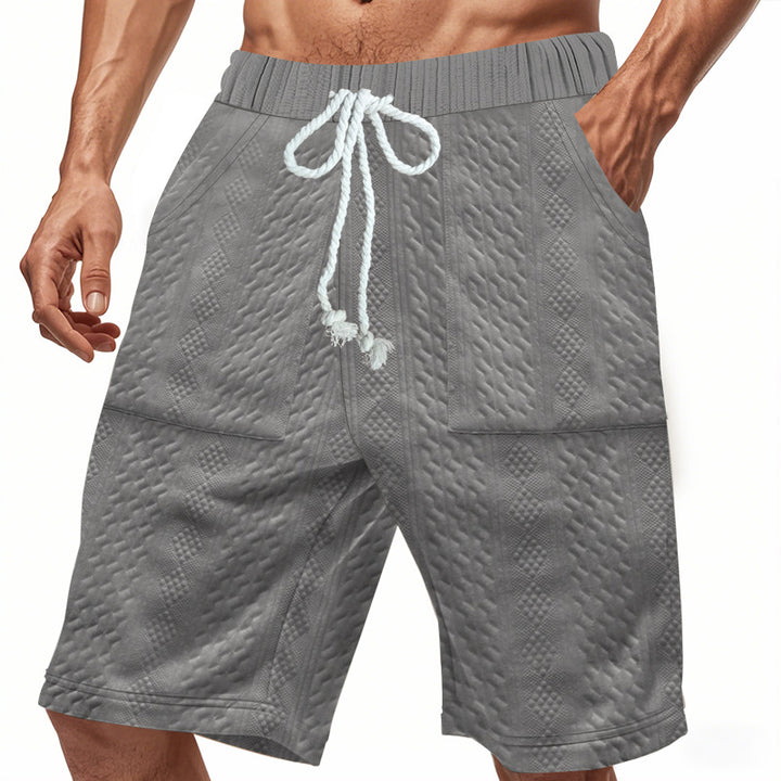 Herren atmungsaktive Badeshorts mit verstellbarem Kordelzug und praktischen Seitentaschen Aliams