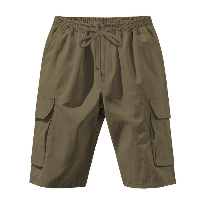 Herren Cargo-Shorts mit elastischem Bund und praktischen Seitentaschen Aliams 1757709064